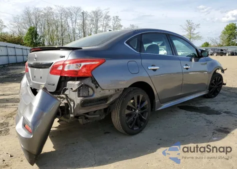 2018 Nissan Sentra S из США, поврежденный, VIN 3N1AB7AP8JY345449